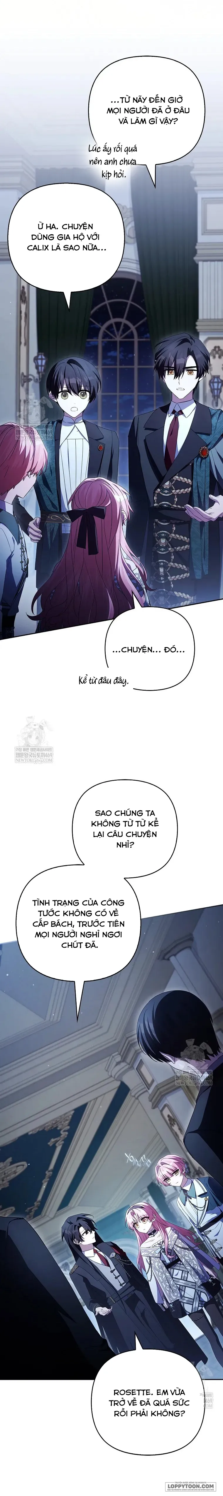 Tôi Đã Trở Thành Con Gái Út Của Công Tước Phản Diện Chap 134 - END SS3 - trang 9