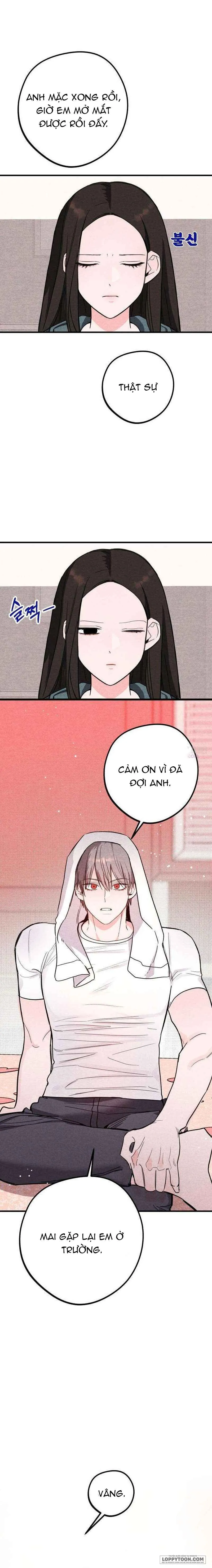 Bộ Mặt Che Giấu Của Tiền Bối Hoàn Hảo Chap 3 - Màn tắm rửa - trang 23