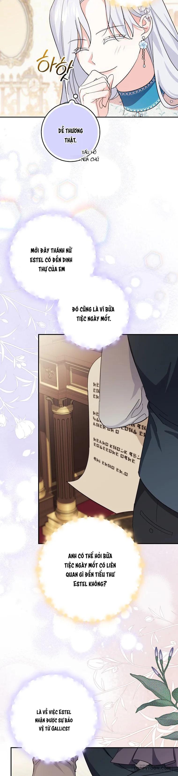 Vị Hôn Phu Phản Diện Cản Trở Con Đường Hoa Của Tôi Chap 9 - trang 21