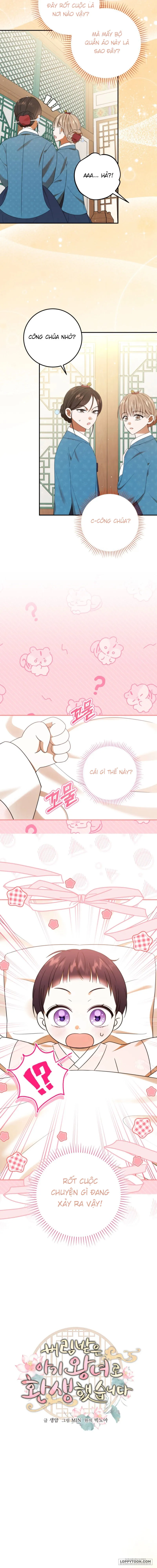 Tôi Đã Tái Sinh Thành Nàng Công Chúa Bị Bỏ Rơi Chap 1 - trang 9