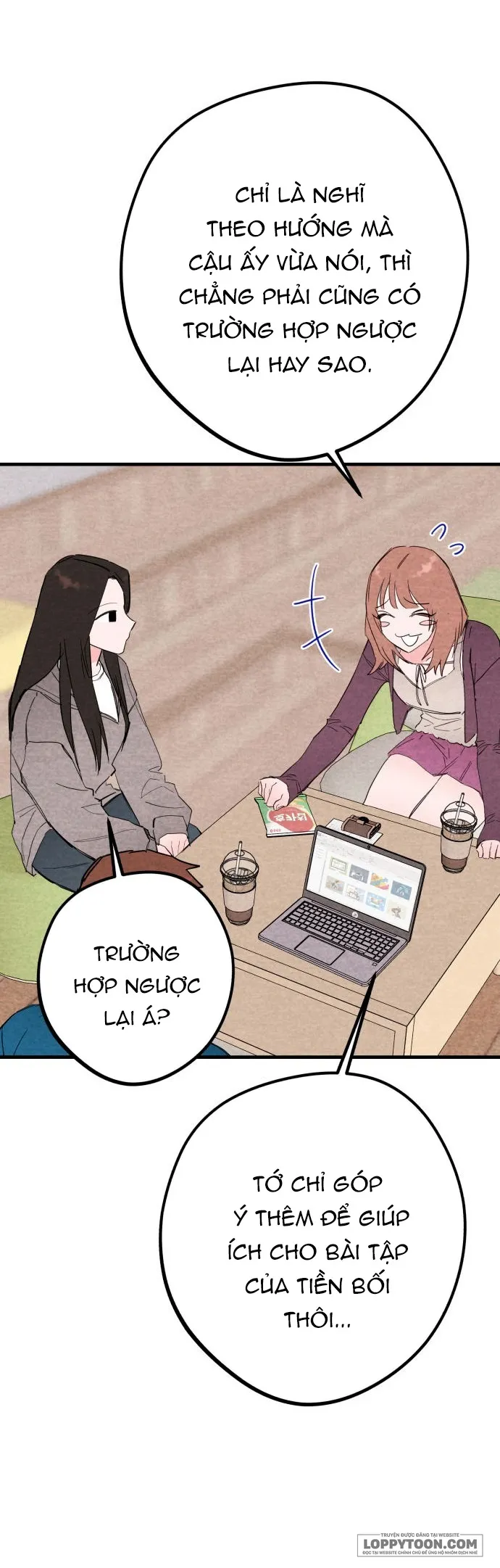Bộ Mặt Che Giấu Của Tiền Bối Hoàn Hảo Chap 18 - 18. Điểm kết thúc ánh nhìn của tiền bối hoàn hảo - trang 18