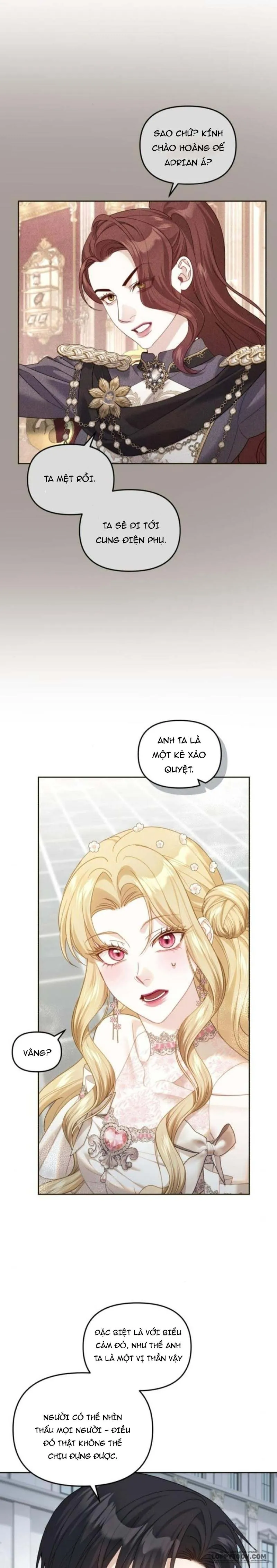 Tôi Đã Trải Qua Đêm Đầu Tiên Dù Chỉ Là Hoàng Hậu Thay Thế Chap 42 - trang 5