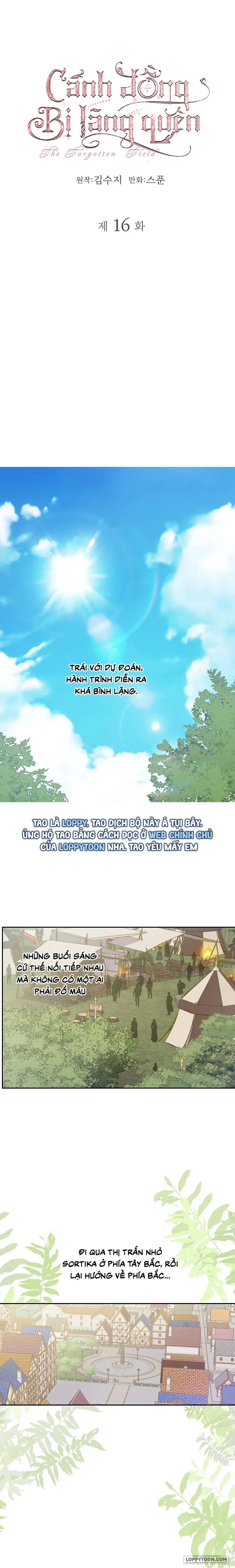 Cánh Đồng Bị Lãng Quên Chap 16 - trang 1