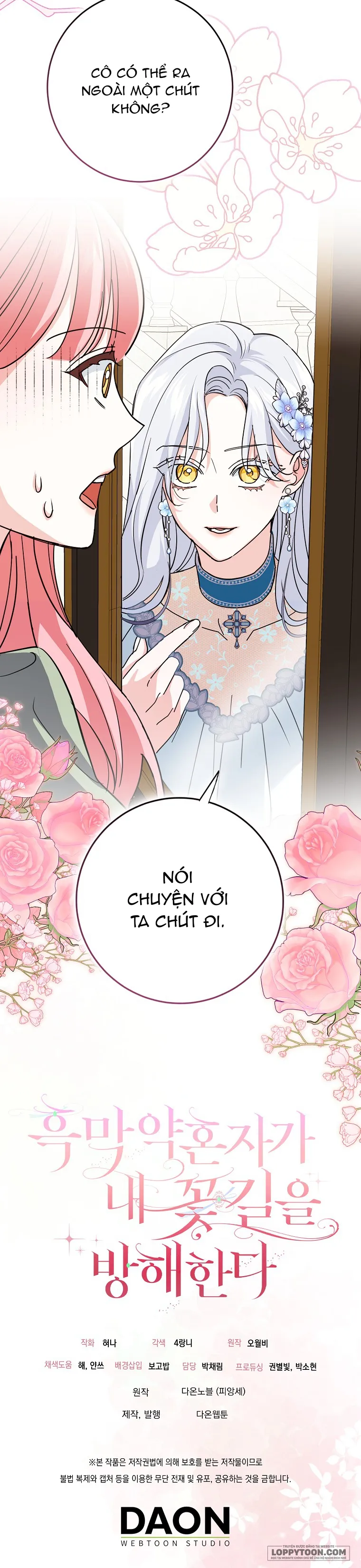 Vị Hôn Phu Phản Diện Cản Trở Con Đường Hoa Của Tôi Chap 7 - trang 35