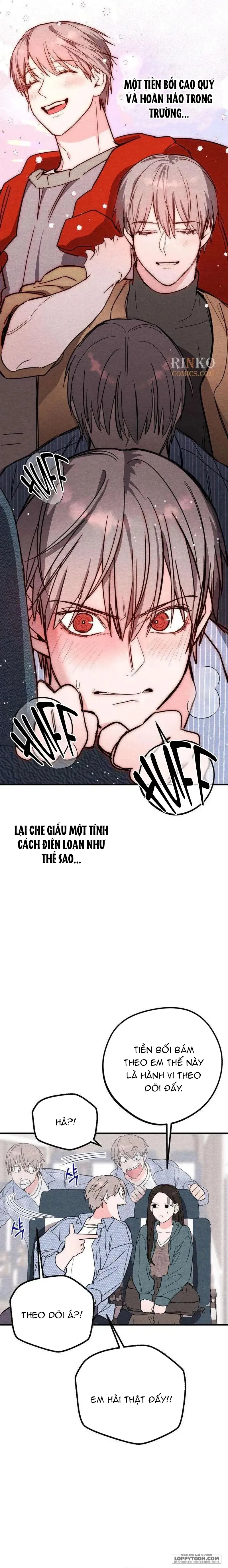 Bộ Mặt Che Giấu Của Tiền Bối Hoàn Hảo Chap 2 - Khoá quần - trang 11