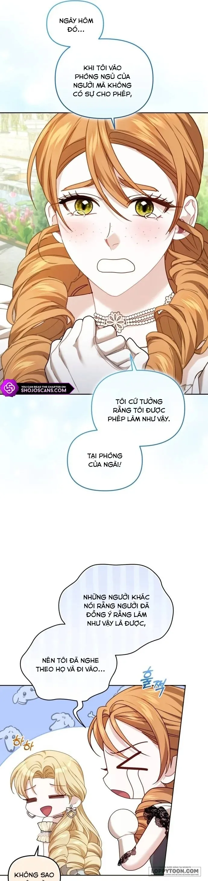 Tôi Đã Trải Qua Đêm Đầu Tiên Dù Chỉ Là Hoàng Hậu Thay Thế Chap 17 - trang 37