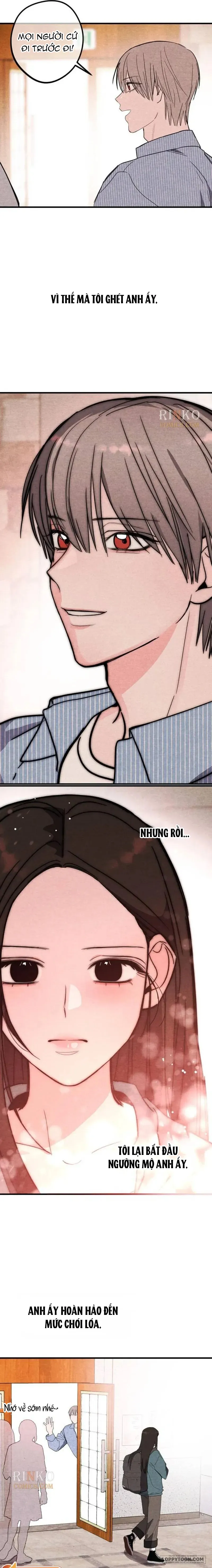 Bộ Mặt Che Giấu Của Tiền Bối Hoàn Hảo Chap 1 - Bí mật của tiền bối hoàn hảo! - trang 14