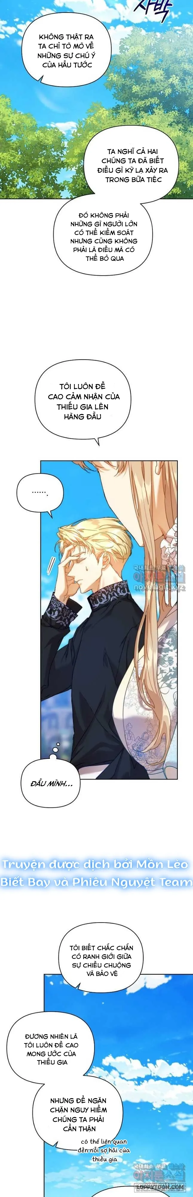 Trở Thành Bảo Mẫu Mắc Bệnh Nan Y Của Nam Chính Hắc Ám Chap 37 - trang 13