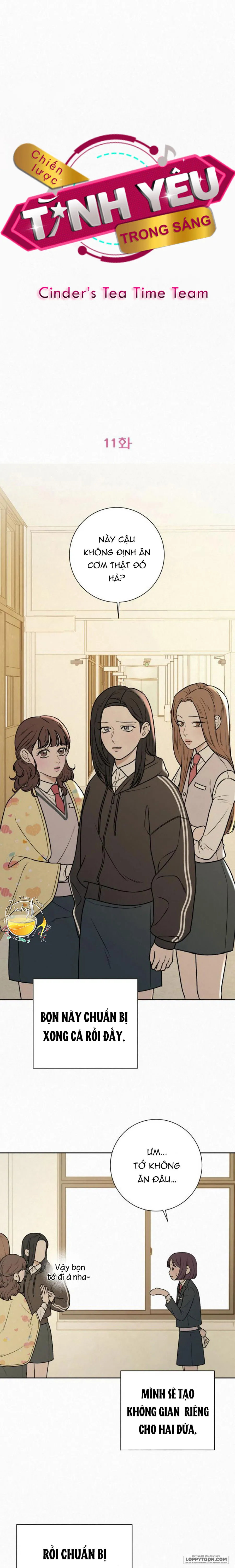 Chiến Lược Tình Yêu Trong Sáng Chap 11 - trang 2