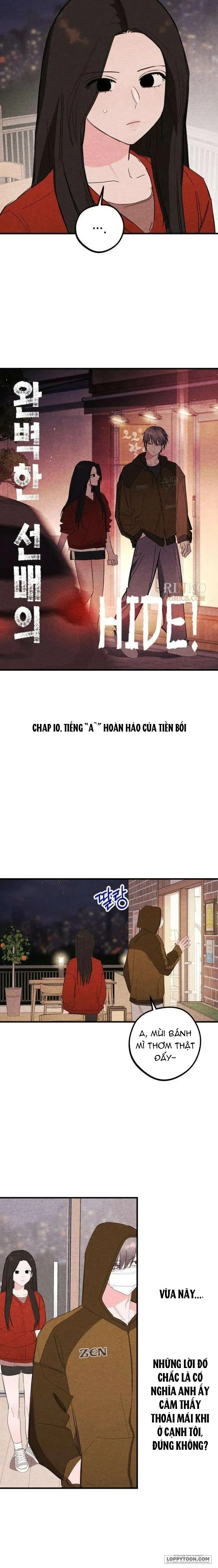 Bộ Mặt Che Giấu Của Tiền Bối Hoàn Hảo Chap 10 - Tiếng A~ hoàn hảo - trang 2