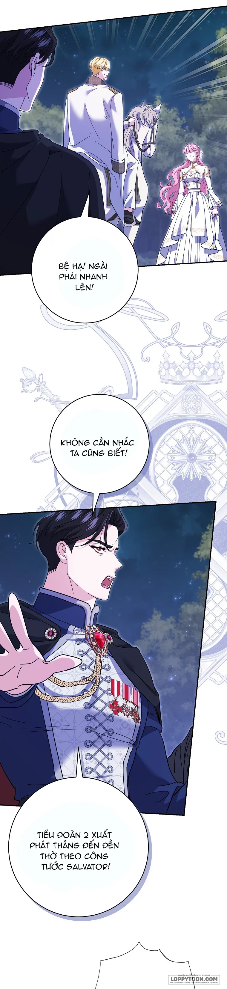 Vị Hôn Phu Phản Diện Cản Trở Con Đường Hoa Của Tôi Chap 32 - trang 7