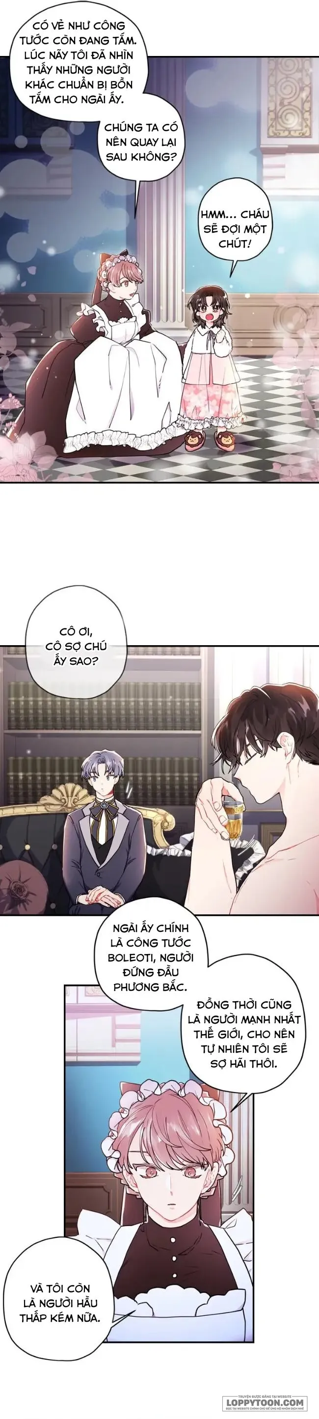 Tôi Đã Trở Thành Con Gái Nuôi Của Nam Chính Chap 10 - trang 11