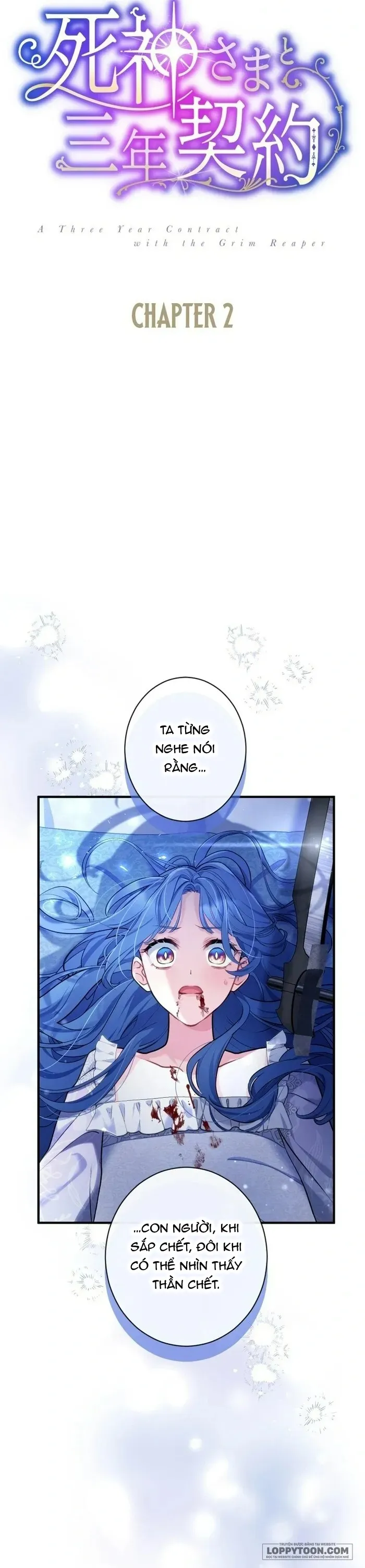 Hợp Đồng Ba Năm Với Tử Thần Chap 2 - trang 3