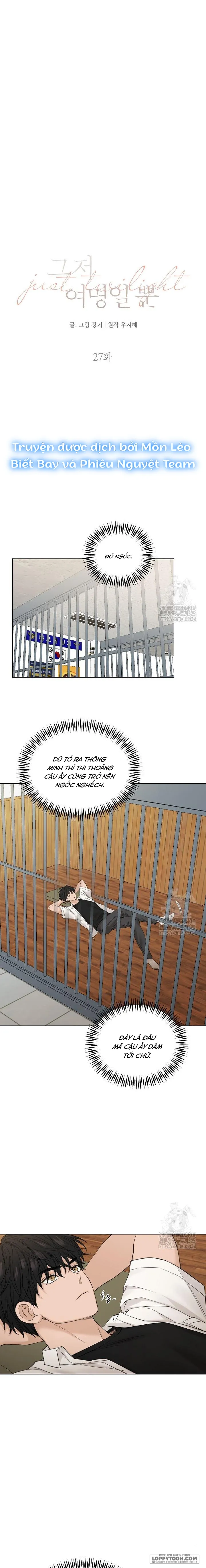 Chỉ Là Ánh Bình Minh Chap 27 - trang 1
