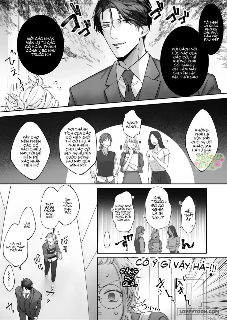 Tuyển Tập Manga Oneshot Của Loppy Chap 4.1 - Cô Nàng Lười Biếng Và Vị Tổng Giám Đốc Cưng Chiều (1) - trang 12