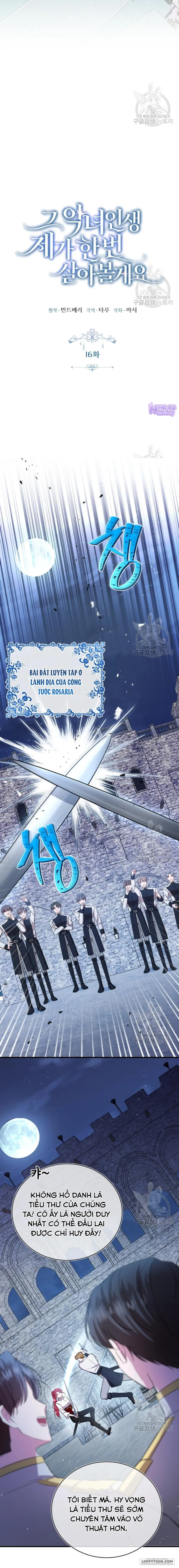 Tôi Sẽ Sống Thử Cuộc Đời Của Ác Nữ Chap 16 - trang 17