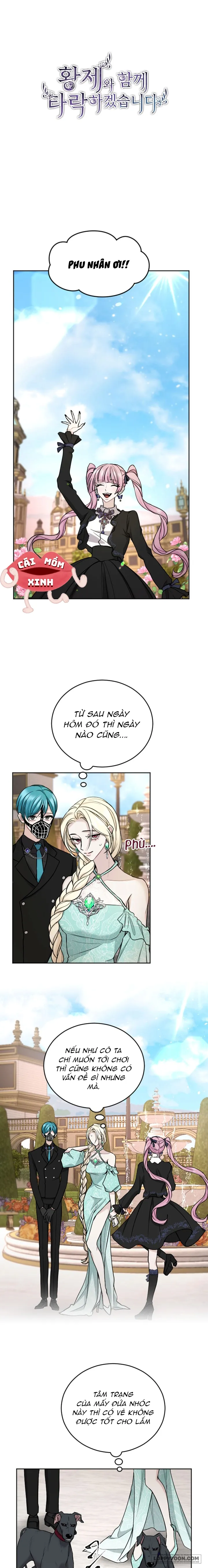 Tôi Sẽ Bị Trừ Khử Cùng Hoàng Đế Chap 67 - trang 4