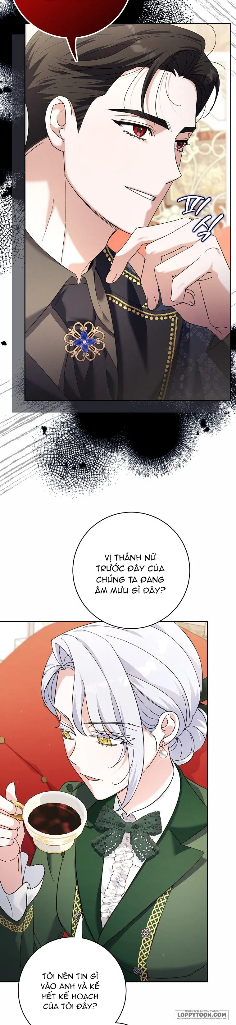 Vị Hôn Phu Phản Diện Cản Trở Con Đường Hoa Của Tôi Chap 17 - trang 37