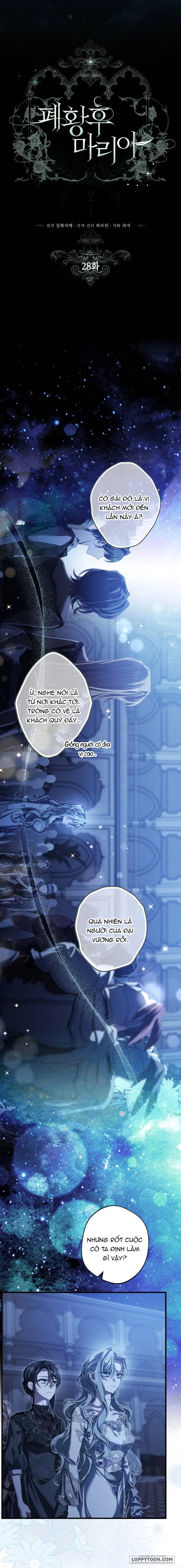 Hoàng Hậu Phế Truất Maria Chap 28 - trang 2