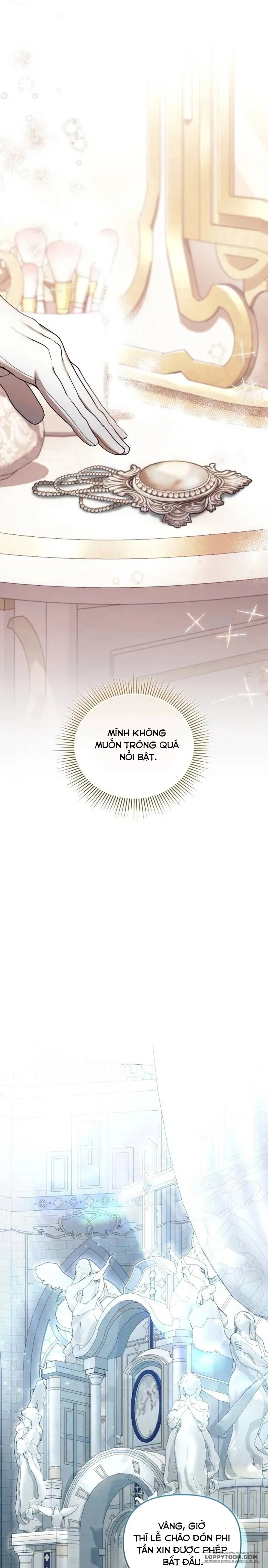 Tôi Đã Trải Qua Đêm Đầu Tiên Dù Chỉ Là Hoàng Hậu Thay Thế Chap 14 - trang 25