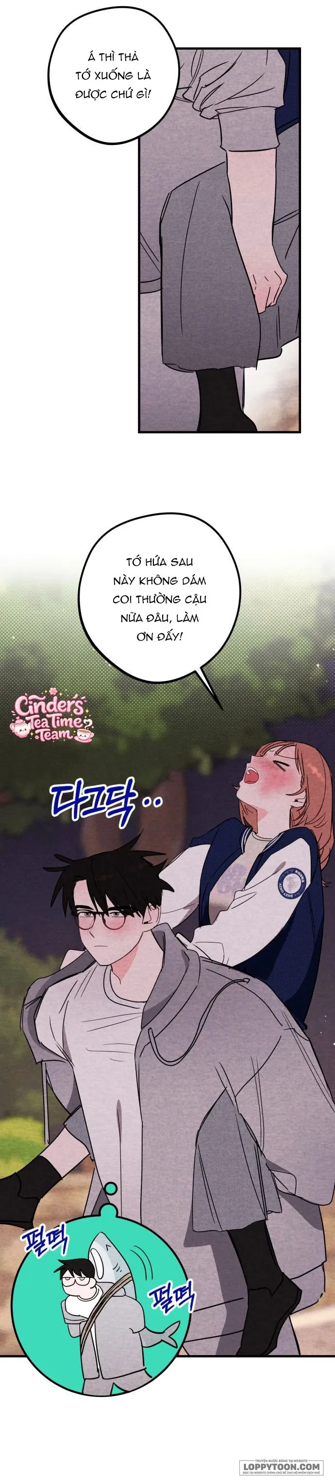 Bộ Mặt Che Giấu Của Tiền Bối Hoàn Hảo Chap 15 - 15.Tiếng a-ang của tiền bối hoàn hảo~? - trang 3