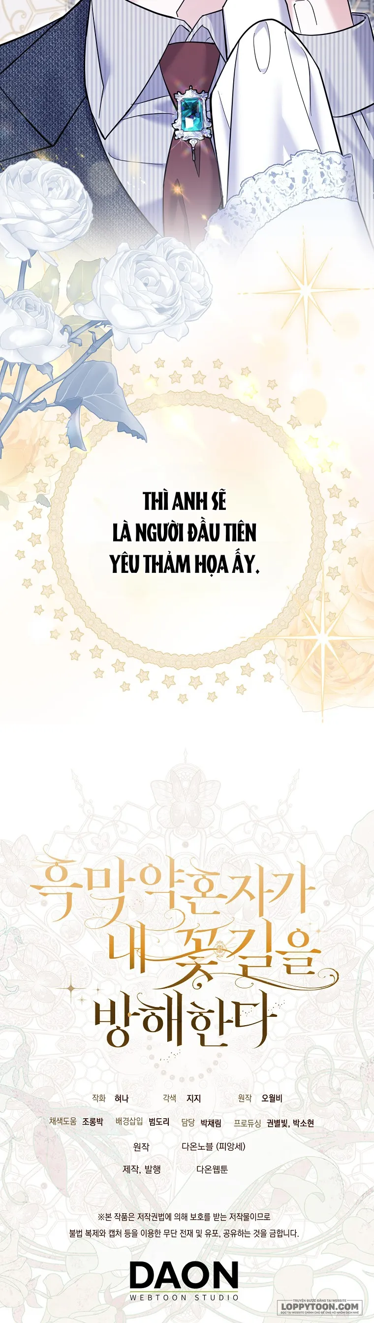 Vị Hôn Phu Phản Diện Cản Trở Con Đường Hoa Của Tôi Chap 51 - trang 34