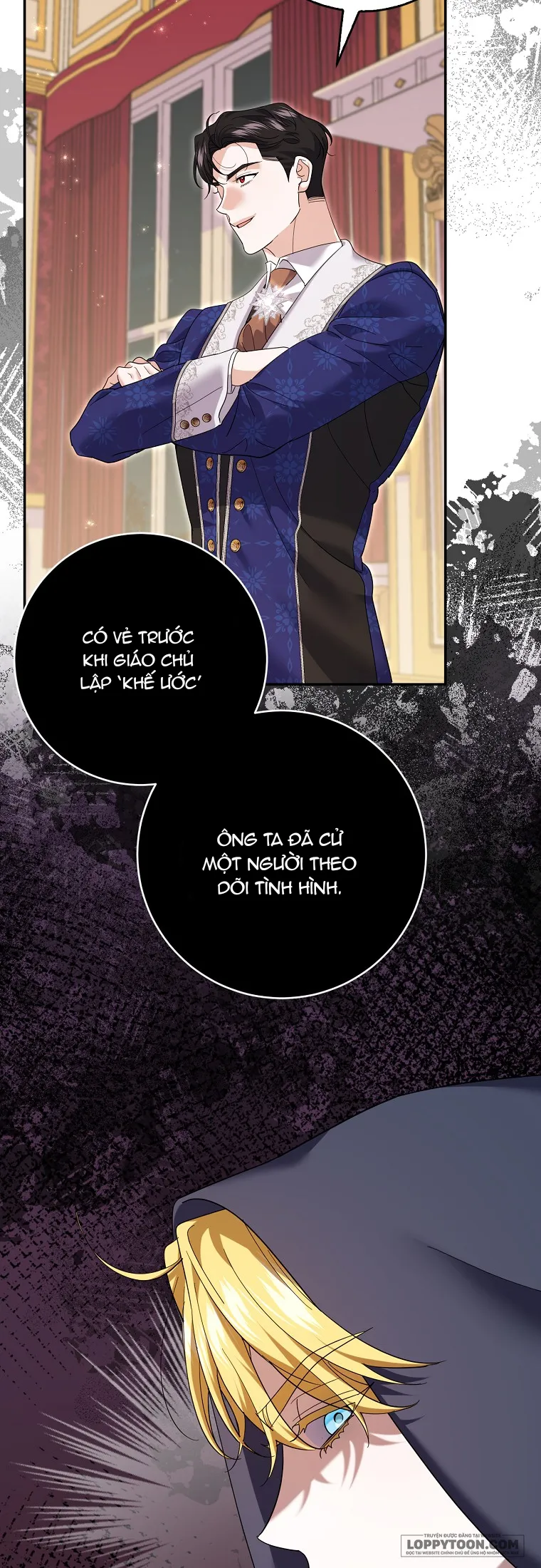 Vị Hôn Phu Phản Diện Cản Trở Con Đường Hoa Của Tôi Chap 38 - trang 3
