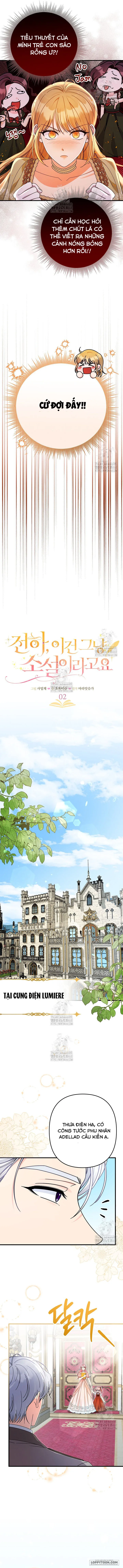 Điện Hạ, Đây Chỉ Là Một Cuốn Tiểu Thuyết Chap 2 - trang 2