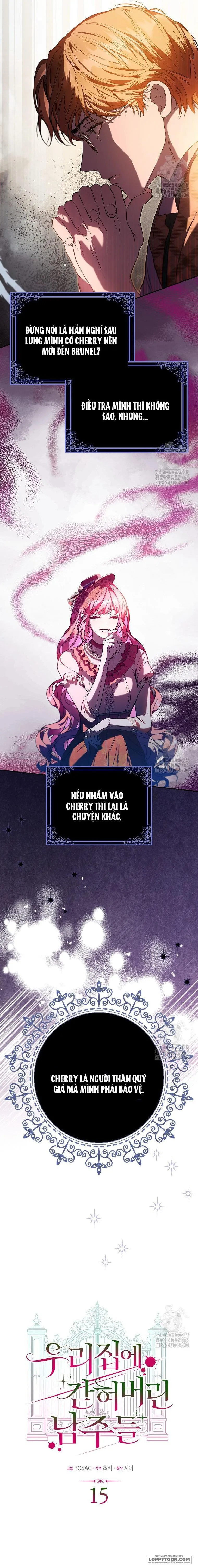 Những Nam Chính Bị Mắc Kẹt Trong Nhà Của Tôi Chap 15 - trang 13
