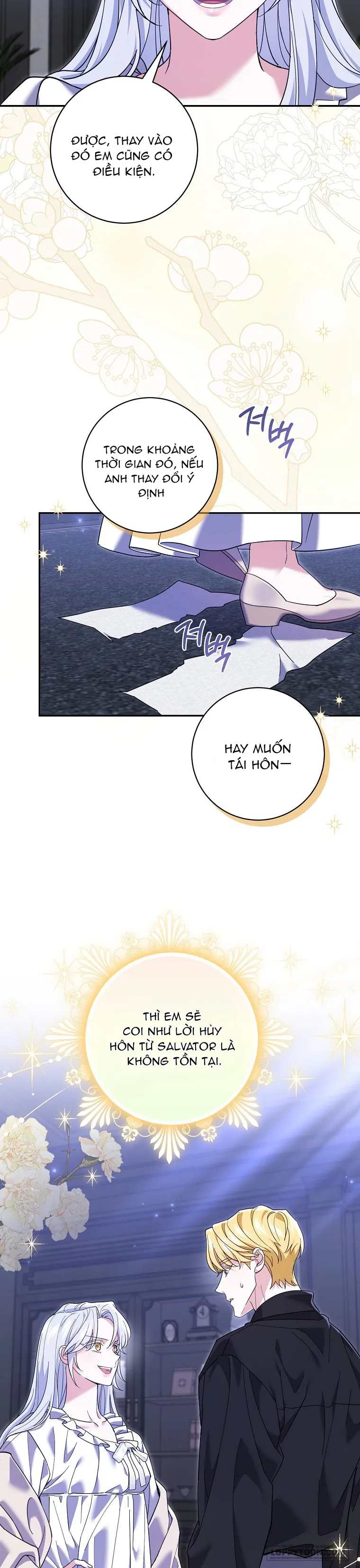 Vị Hôn Phu Phản Diện Cản Trở Con Đường Hoa Của Tôi Chap 42 - trang 4