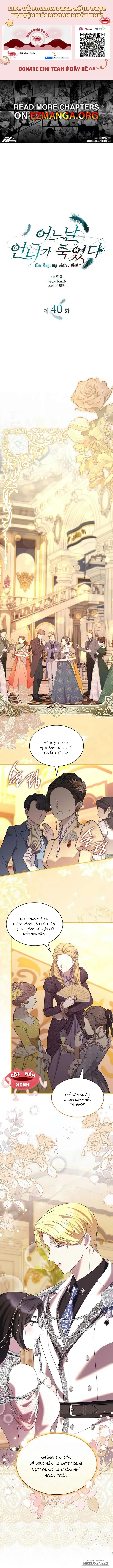 Vào Ngày Mà Chị Gái Tôi Qua Đời Chap 40 - trang 1