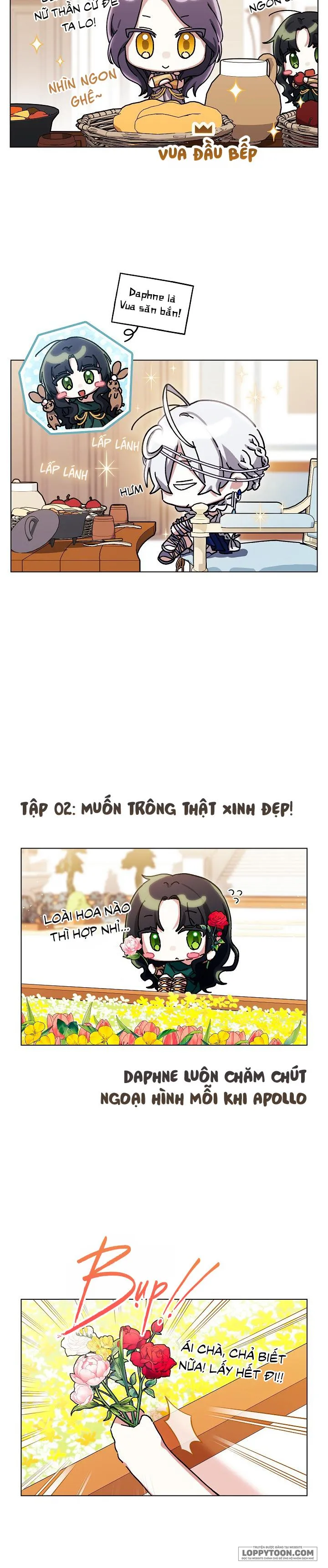 Dành Cho Các Nữ Thần: Dành Cho Daphne Chap Hậu Kỳ 1 - trang 8