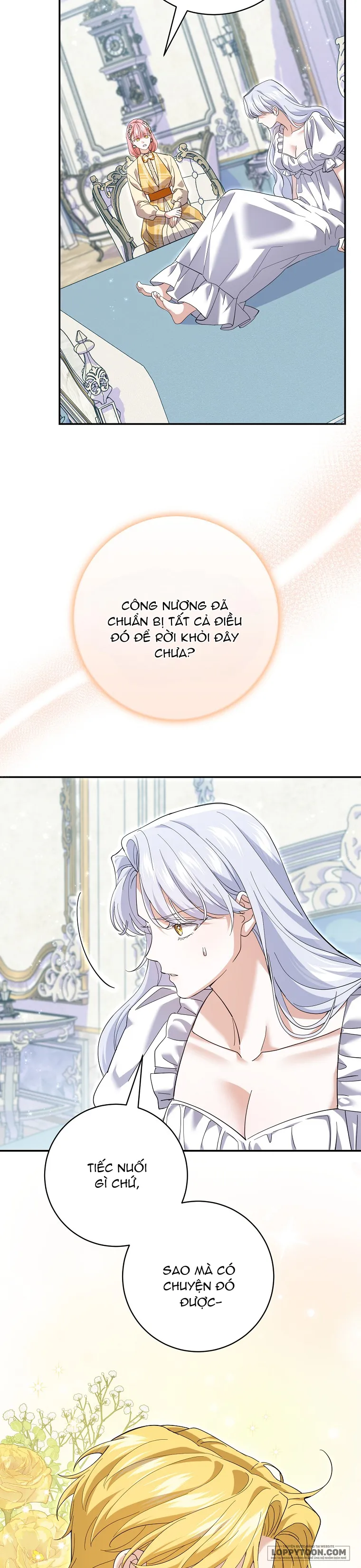 Vị Hôn Phu Phản Diện Cản Trở Con Đường Hoa Của Tôi Chap 34 - trang 31