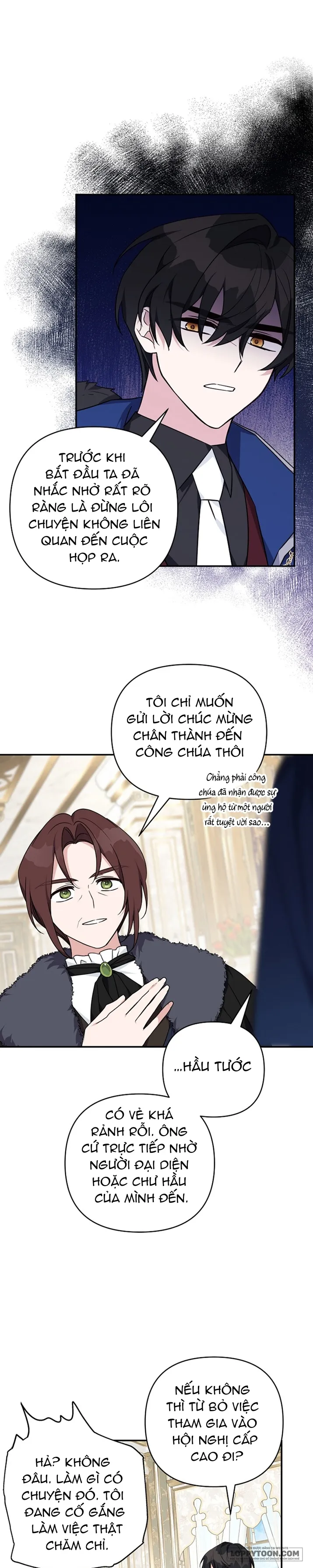Tôi Đã Trở Thành Con Gái Út Của Công Tước Phản Diện Chap 54 - trang 3