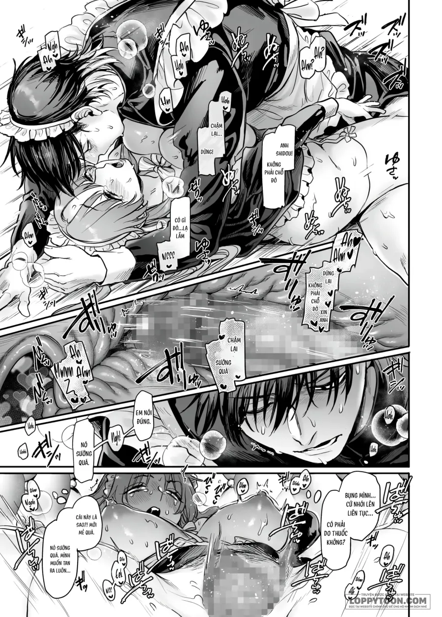 [18+] RTA Trả Nợ Của Nữ Điệp Viên Và Anh Chàng Hầu Gái! Chap 1.4 - trang 18