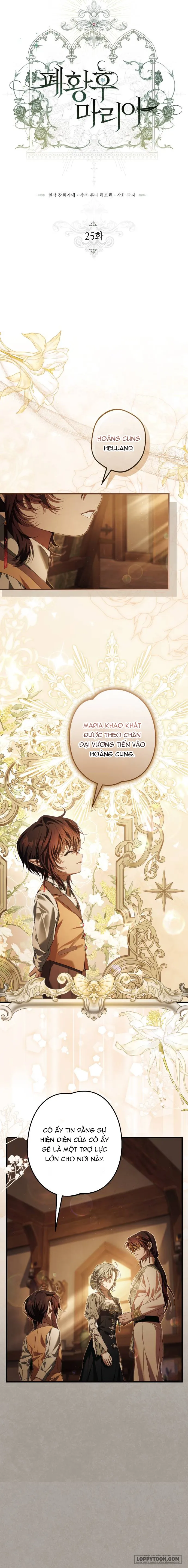Hoàng Hậu Phế Truất Maria Chap 25 - trang 4