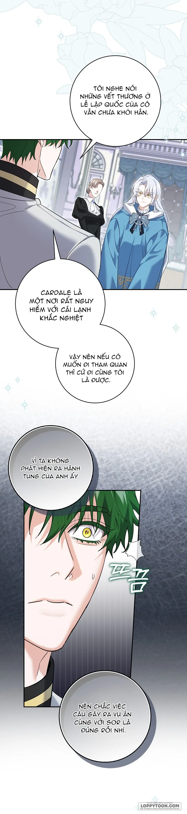 Vị Hôn Phu Phản Diện Cản Trở Con Đường Hoa Của Tôi Chap 41 - trang 14