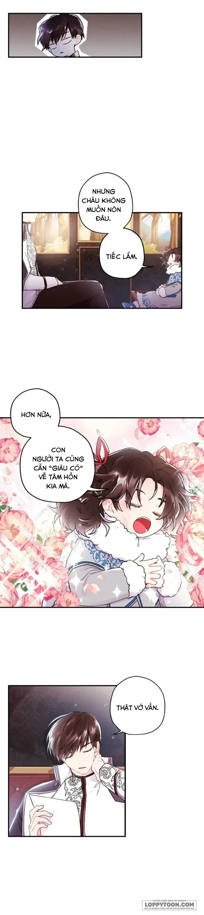 Tôi Đã Trở Thành Con Gái Nuôi Của Nam Chính Chap 4 - trang 13