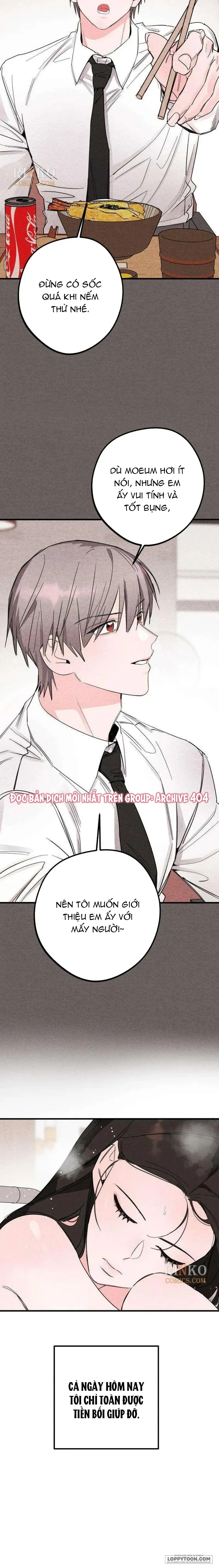 Bộ Mặt Che Giấu Của Tiền Bối Hoàn Hảo Chap 7 - Khoảng khắc khiến trái tim rung động - trang 14