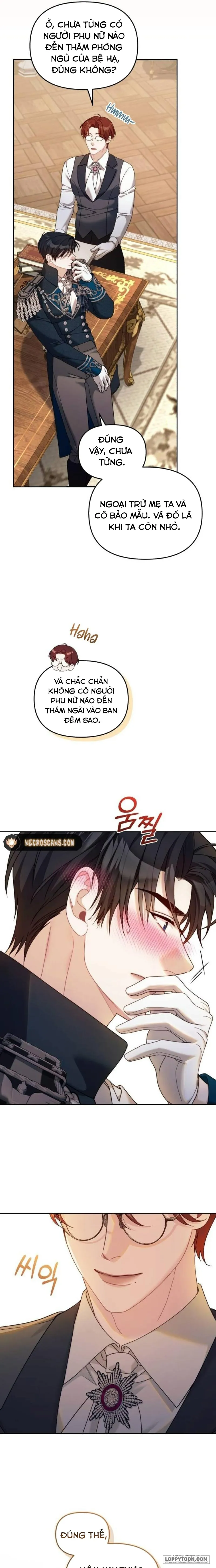 Tôi Đã Trải Qua Đêm Đầu Tiên Dù Chỉ Là Hoàng Hậu Thay Thế Chap 19 - trang 7