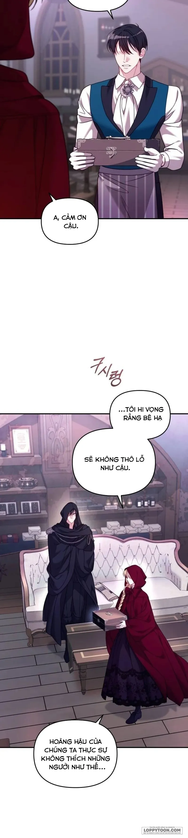 Tôi Đã Trải Qua Đêm Đầu Tiên Dù Chỉ Là Hoàng Hậu Thay Thế Chap 6 - trang 30