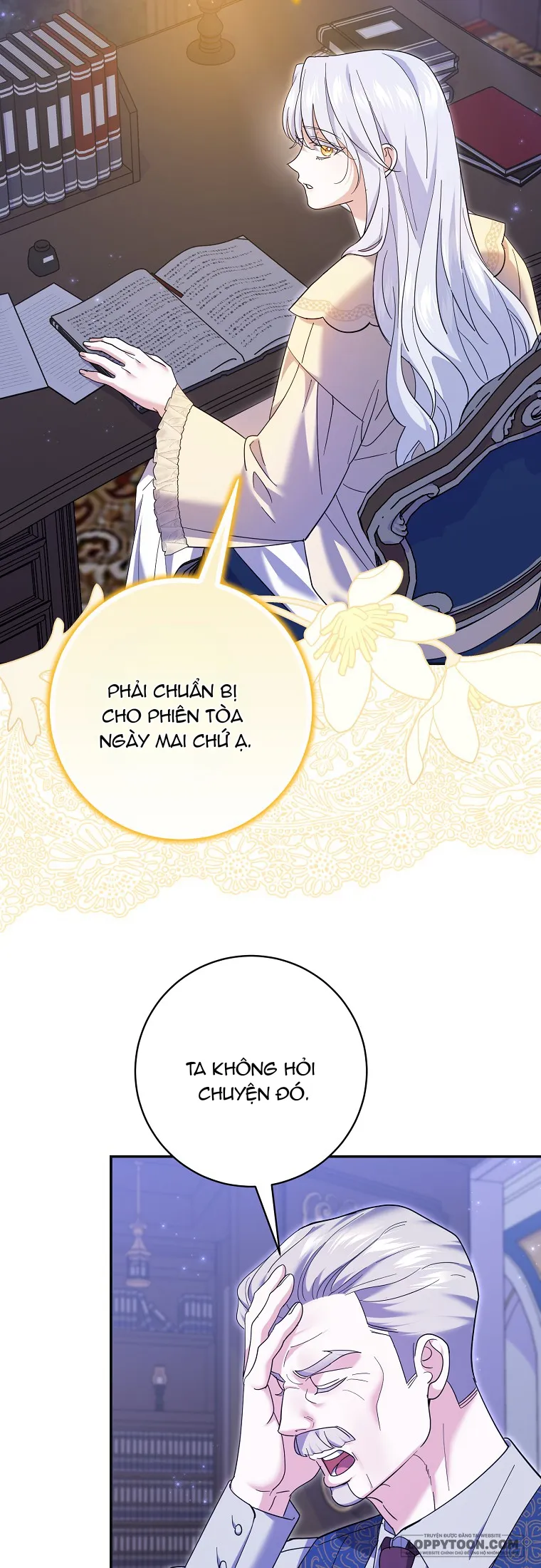 Vị Hôn Phu Phản Diện Cản Trở Con Đường Hoa Của Tôi Chap 39 - trang 2