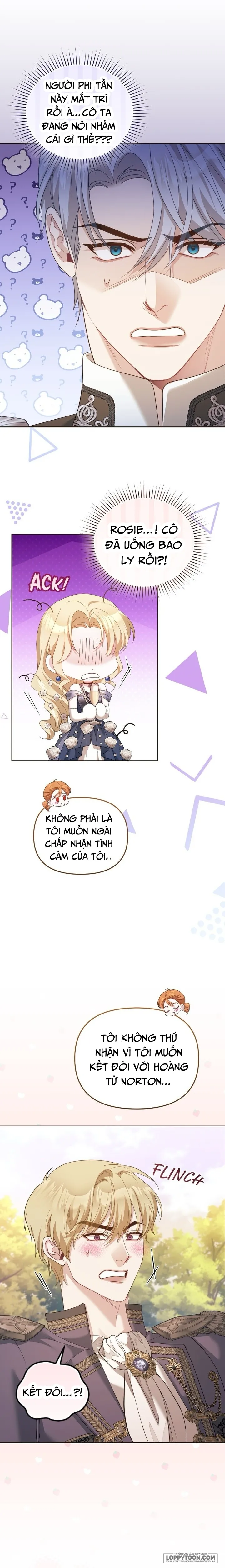 Tôi Đã Trải Qua Đêm Đầu Tiên Dù Chỉ Là Hoàng Hậu Thay Thế Chap 45 - trang 16