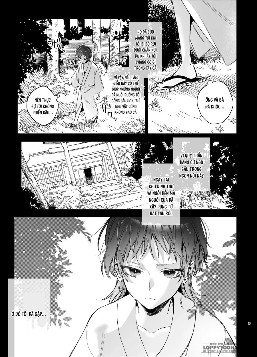 [18+] Dâng Tế Cho Yêu Thần Chap 1.1 - H+ - trang 5
