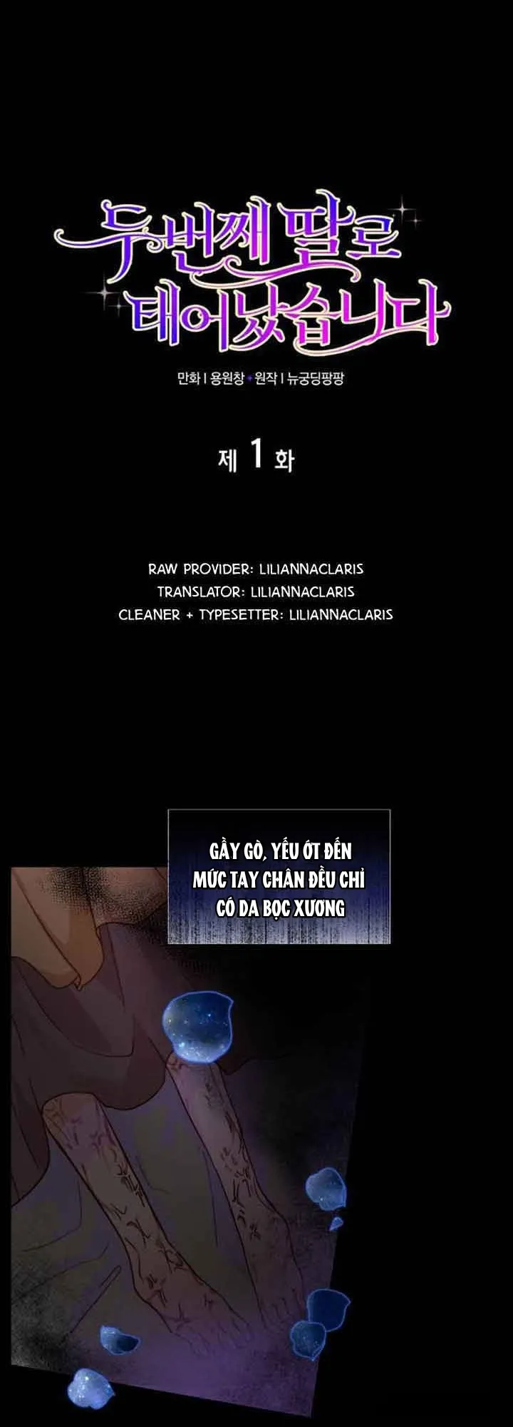 Tôi Được Sinh Ra Là Cô Con Gái Thứ Hai Chap 1 - trang 1