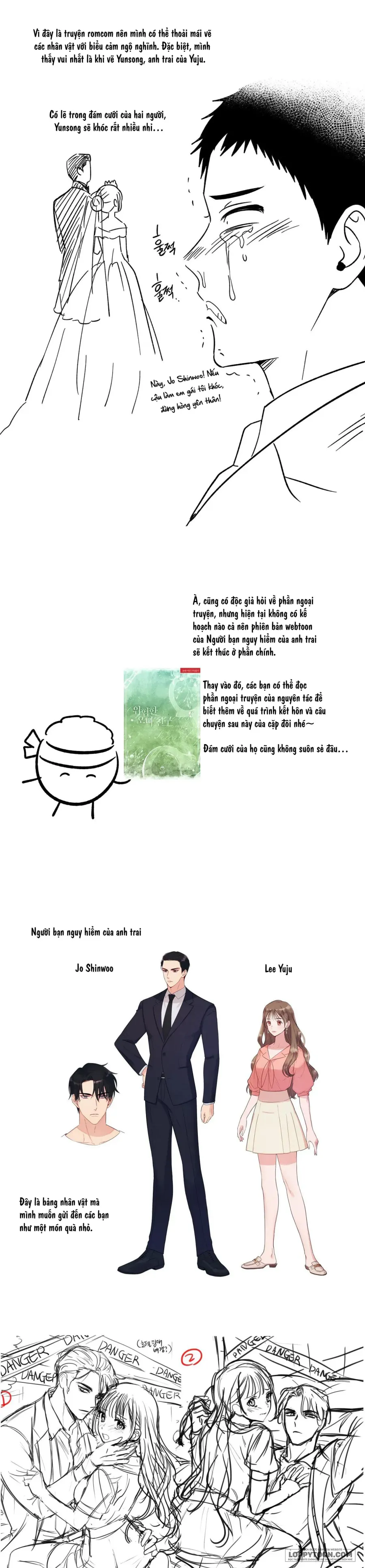 Người Bạn Nguy Hiểm Của Anh Trai Chap 26 - HẬU KỲ - trang 4