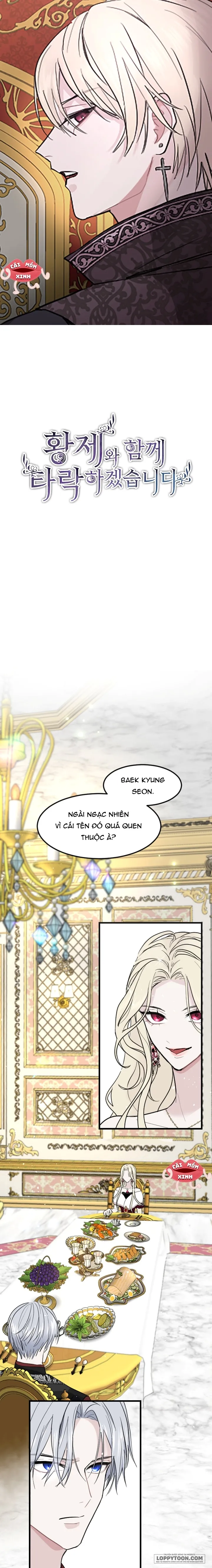 Tôi Sẽ Bị Trừ Khử Cùng Hoàng Đế Chap 9 - trang 1