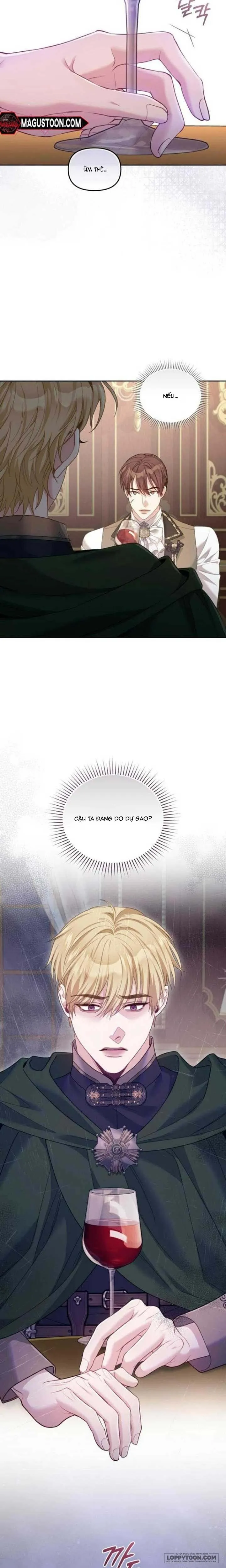 Tôi Đã Trải Qua Đêm Đầu Tiên Dù Chỉ Là Hoàng Hậu Thay Thế Chap 38 - trang 6