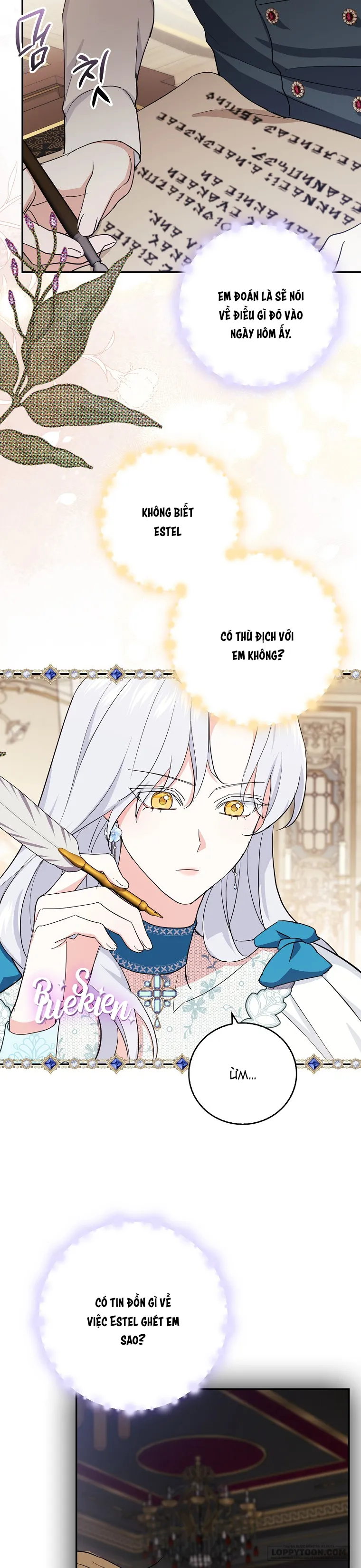 Vị Hôn Phu Phản Diện Cản Trở Con Đường Hoa Của Tôi Chap 9 - trang 22
