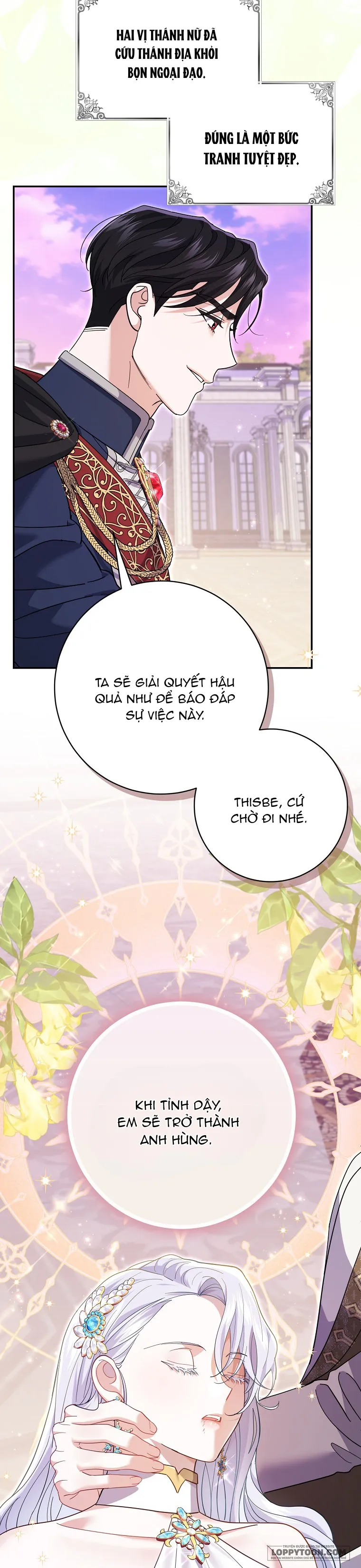 Vị Hôn Phu Phản Diện Cản Trở Con Đường Hoa Của Tôi Chap 34 - trang 16